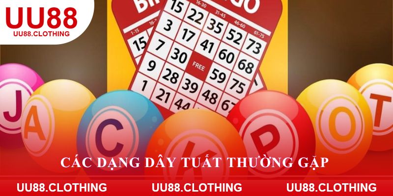 Các dạng dây tuất thường gặp trong bảng kết quả lô đề