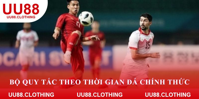 Luật hiệp phụ cũng dùng bộ quy tắc theo thời gian đá chính thức